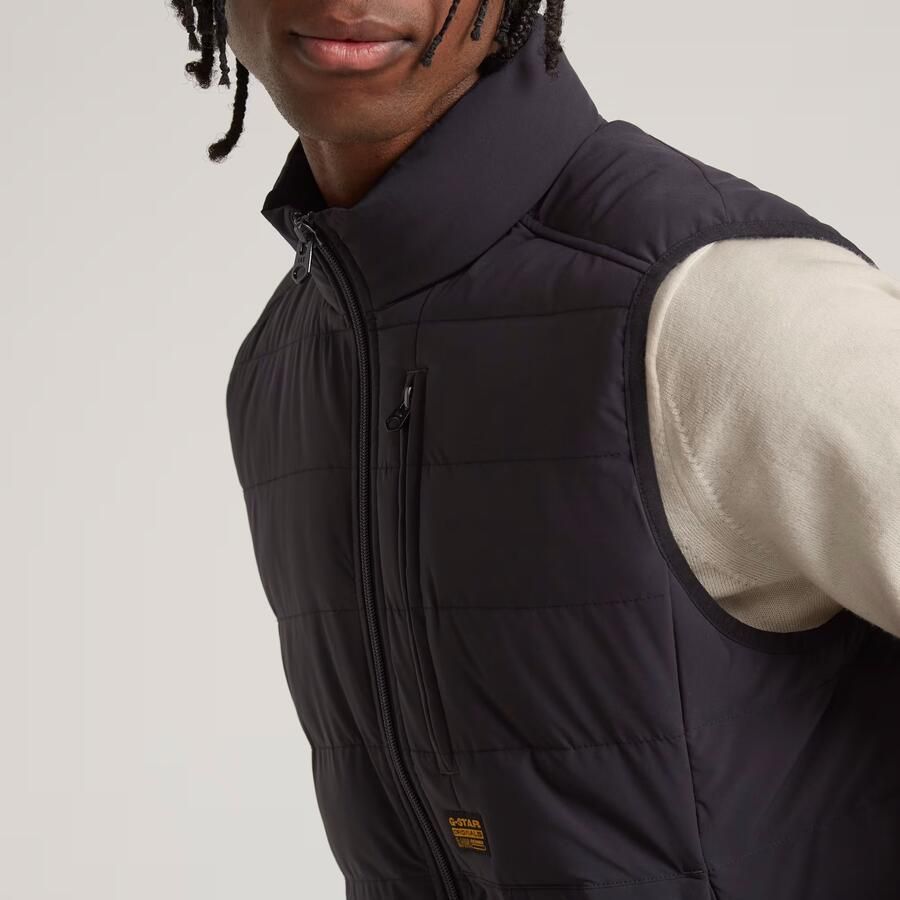 G-Star Raw Bodywarmer met labelpatch model 'Foundation' - Foto 3