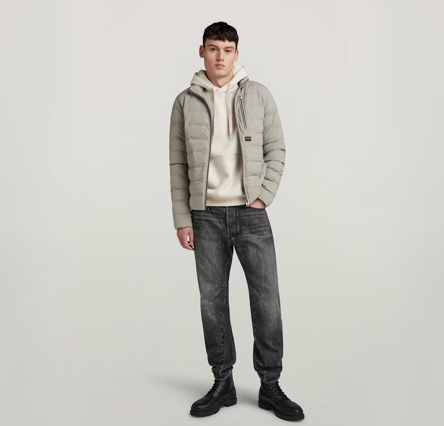 G-Star Raw Regular Fit gewatteerde jas met logopatch model 'Foundation' - Foto 7