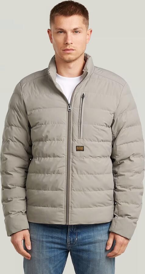 G-Star Raw Regular Fit gewatteerde jas met logopatch model 'Foundation' - Foto 14