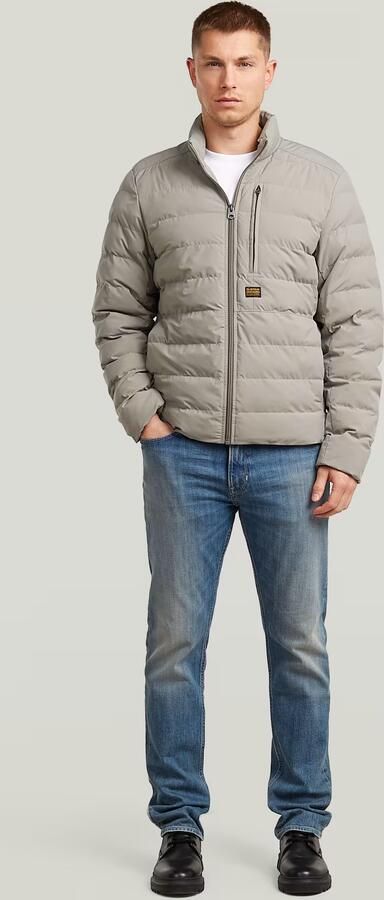 G-Star Raw Regular Fit gewatteerde jas met logopatch model 'Foundation' - Foto 16
