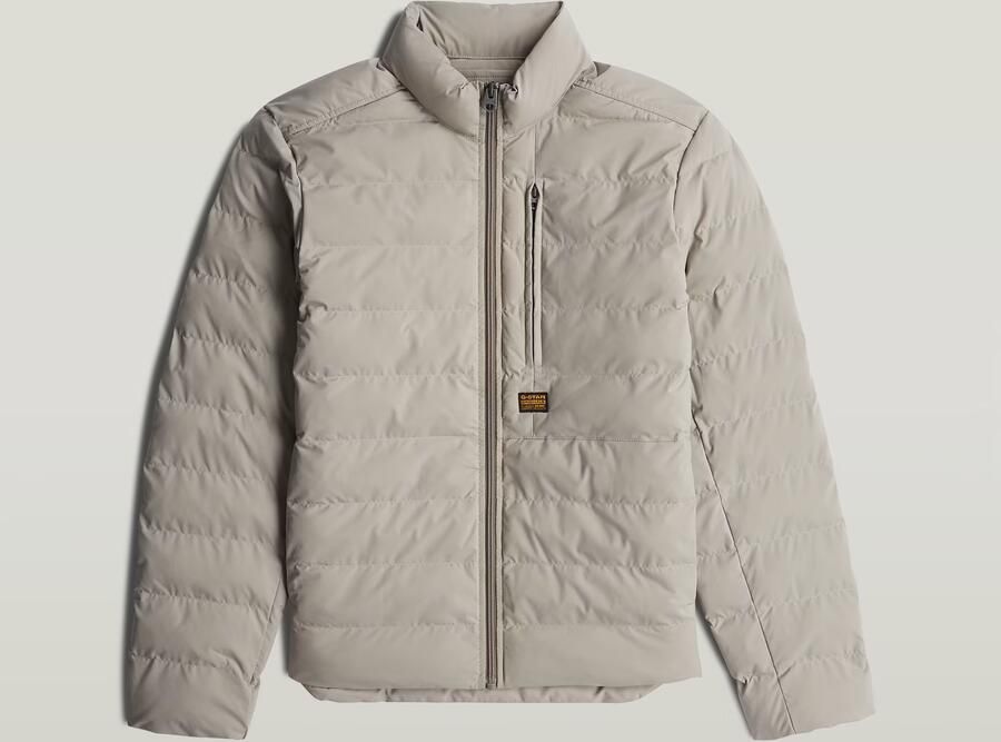 G-Star Raw Regular Fit gewatteerde jas met logopatch model 'Foundation' - Foto 12