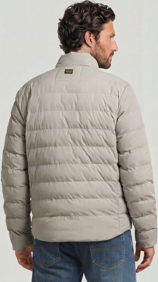 G-Star Raw Regular fit gewatteerd jack met logopatch model 'Foundation' - Foto 19