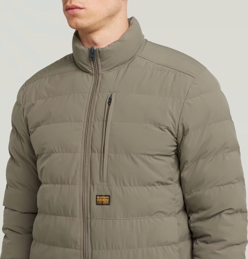 G-Star Raw Gewatteerd jack met labelpatch model 'Foundation - Foto 2