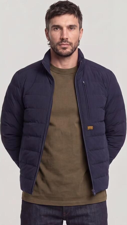 G-Star Veelzijdige Liner Jas voor Stijlvolle Mannen Blue Heren - Foto 13