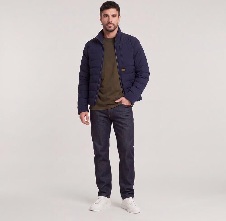 G-Star Veelzijdige Liner Jas voor Stijlvolle Mannen Blue Heren - Foto 8