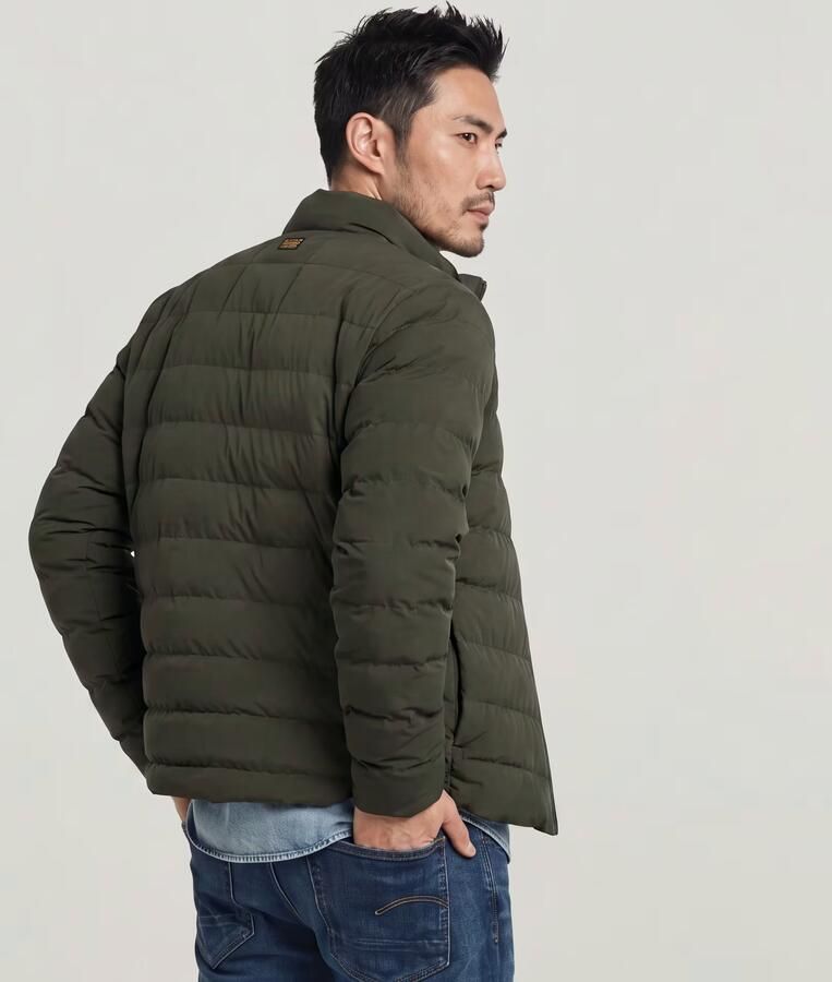 G-Star Raw Gewatteerd jack met labelpatch model 'Foundation - Foto 15