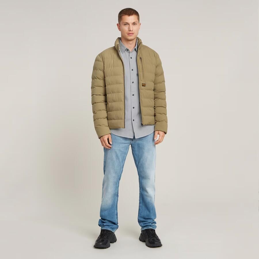 G-STAR RAW Heren Jassen Foundation Liner Jkt Khaki - Foto 6