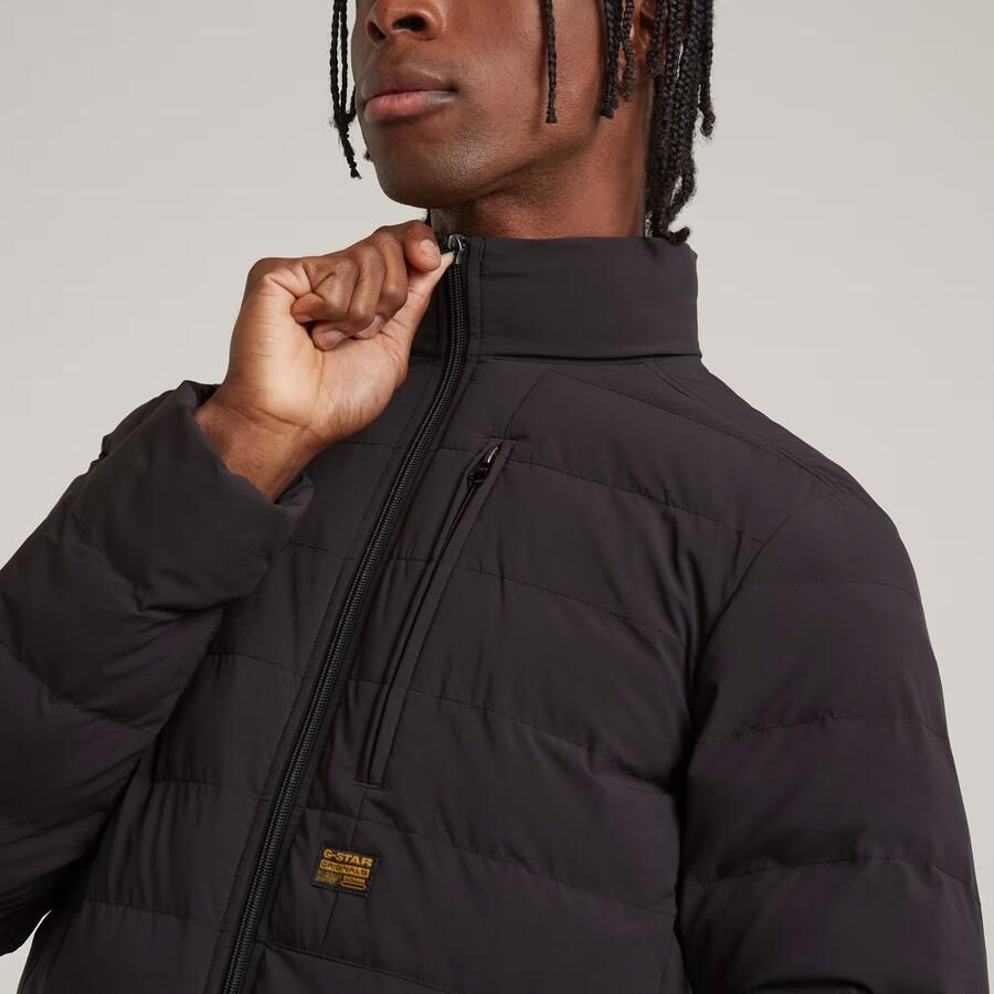 G-Star Raw Gewatteerd jack met opstaande kraag model 'Foundation' - Foto 7