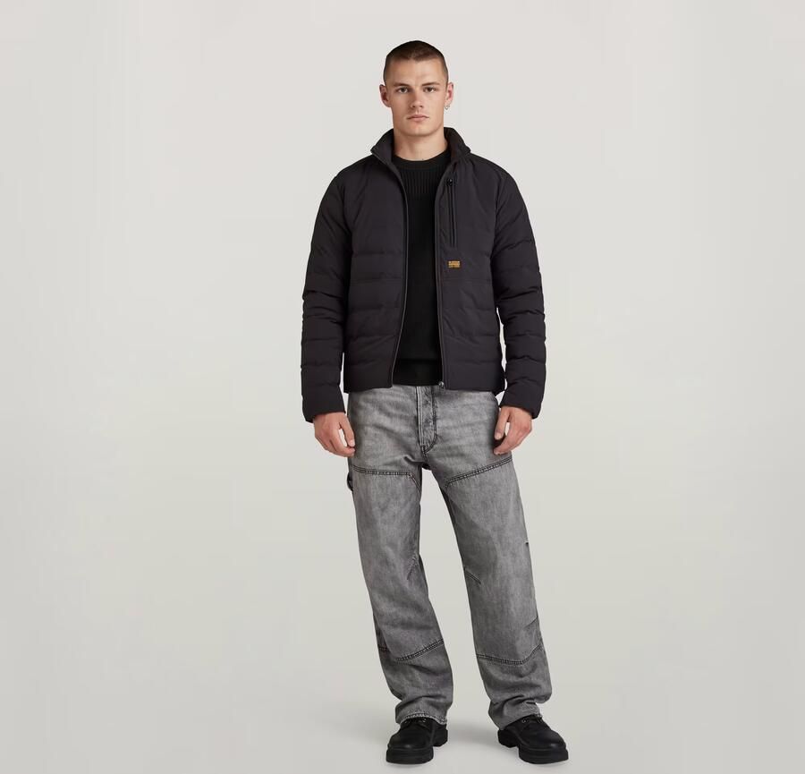 G-Star Raw Gewatteerd jack met opstaande kraag model 'Foundation' - Foto 10