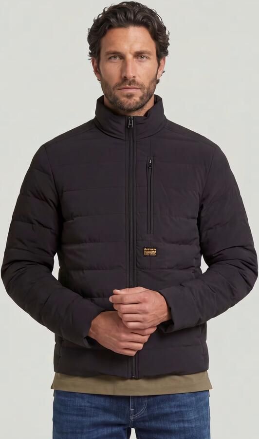 G-Star Raw Gewatteerd jack met opstaande kraag model 'Foundation' - Foto 7