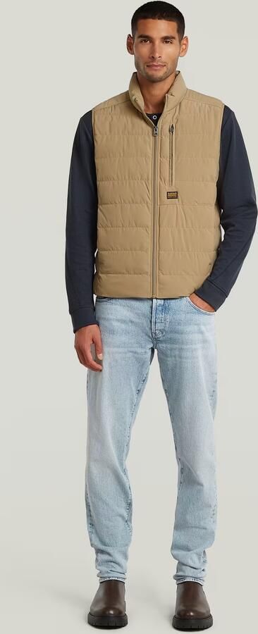 G-Star RAW Foundation Liner Vest Beige Heren - Foto 7