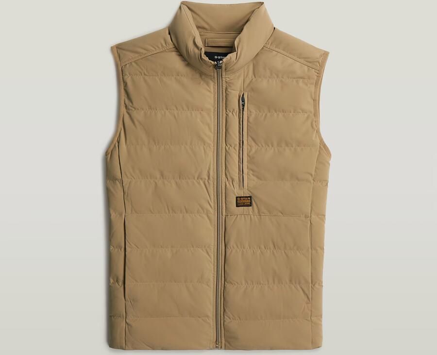G-Star RAW Foundation Liner Vest Beige Heren - Foto 3