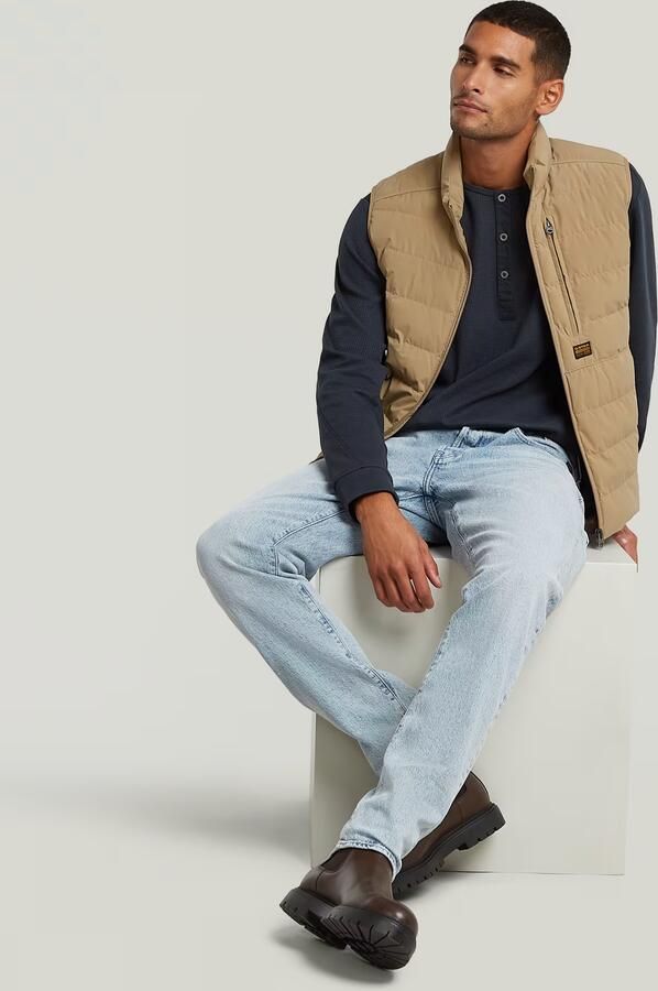 G-Star RAW Foundation Liner Vest Beige Heren - Foto 5
