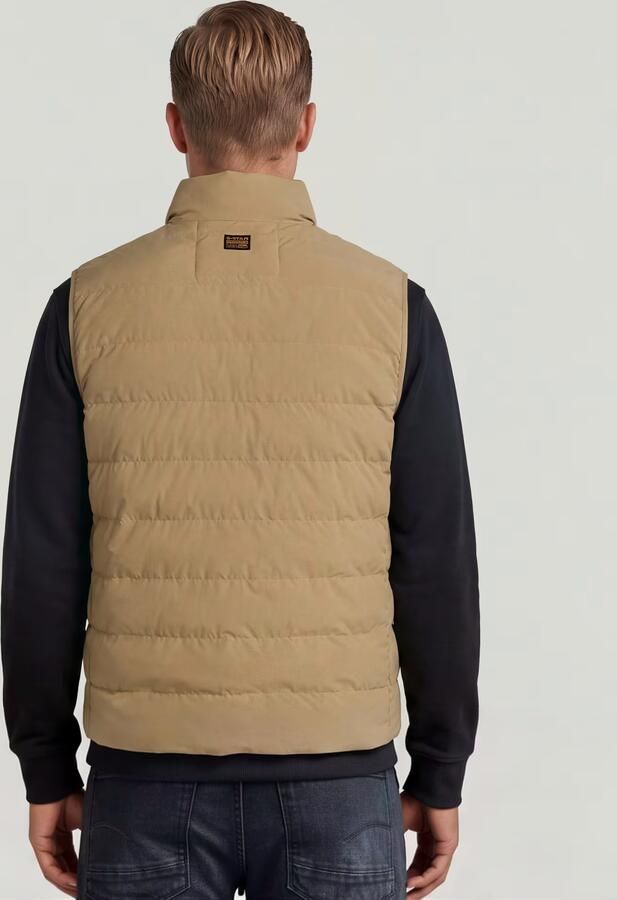 G-Star RAW Foundation Liner Vest Beige Heren - Foto 5
