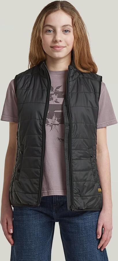 G-Star RAW Foundation Padded Liner Vest voor meisjes Zwart meisjes