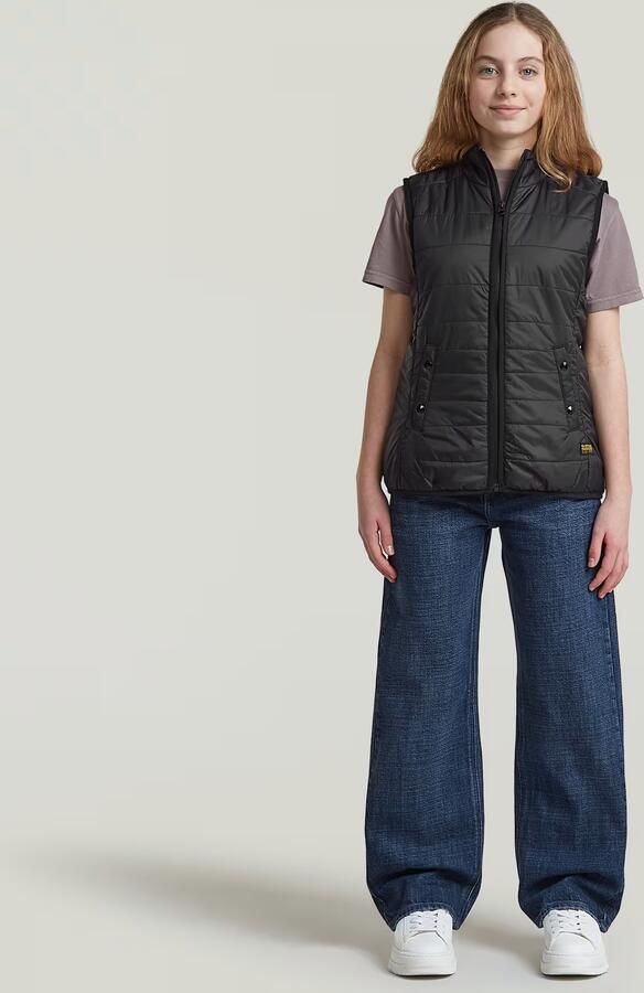 G-Star RAW Foundation Padded Liner Vest voor meisjes Zwart meisjes - Foto 4