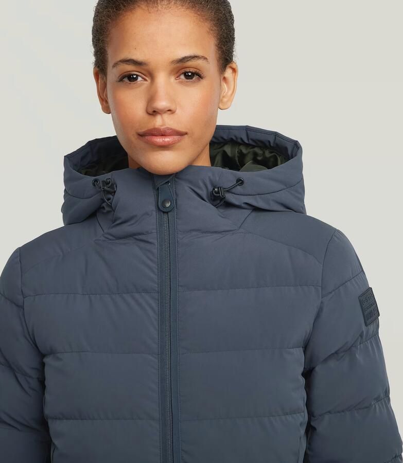 G-Star RAW Gewatteerde jas Foundation Padded Long licht getailleerd lang gesneden - Foto 2