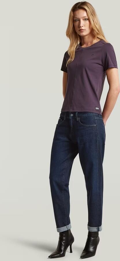 G-Star RAW Front Seam T-Shirt Paars Dames - Foto 5