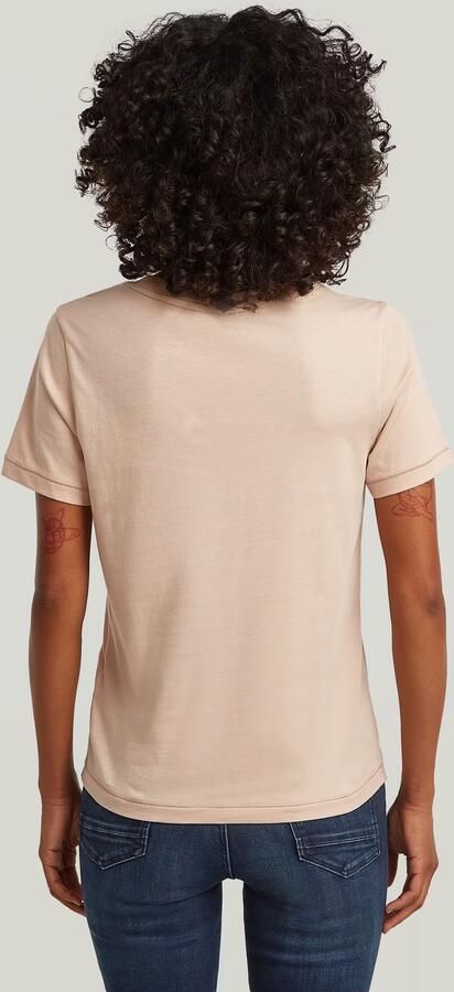 G-Star RAW Front Seam T-Shirt Roze Dames - Foto 3