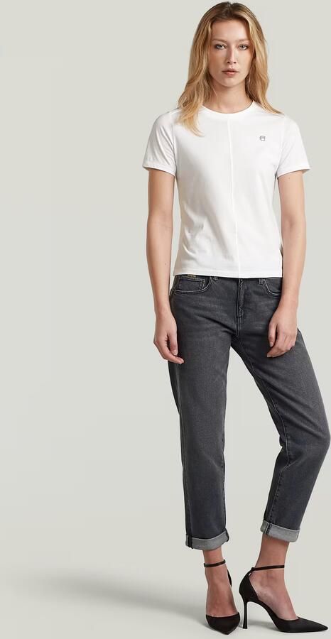 G-Star RAW Front Seam T-Shirt Wit Dames - Foto 6