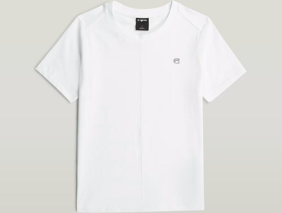 G-Star RAW Front Seam T-Shirt Wit Dames - Foto 4