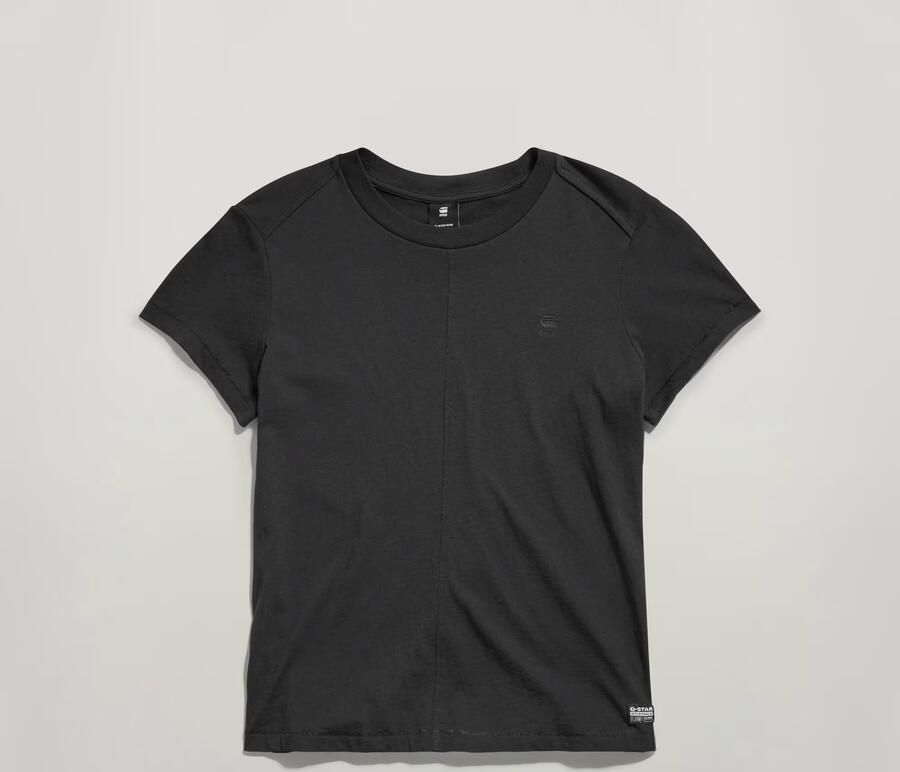 G-Star Raw T-shirt D24499-4107 FRONT SEAM R T-6484 BLACK - Foto 7