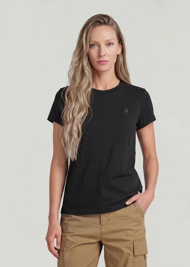 G-Star RAW Front Seam Top Zwart Dames - Foto 5