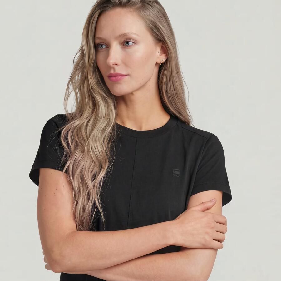 G-Star RAW Front Seam Top Zwart Dames - Foto 3