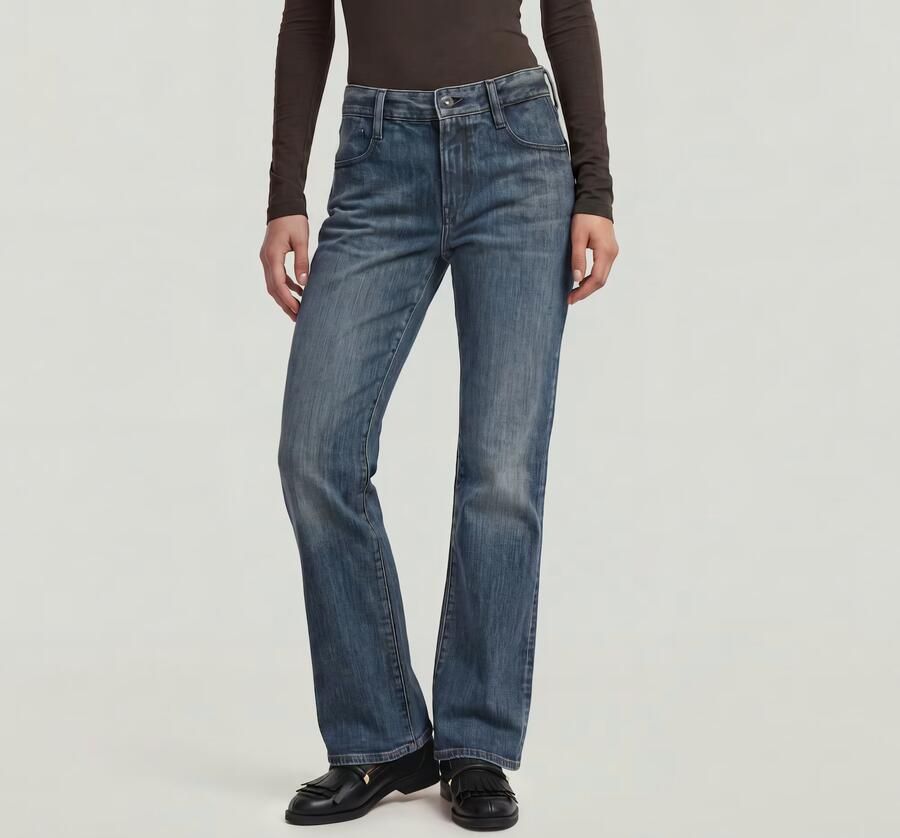 G-Star RAW G-Bootcut Jeans Midden blauw Dames
