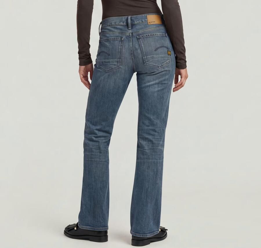 G-Star RAW G-Bootcut Jeans Midden blauw Dames - Foto 5