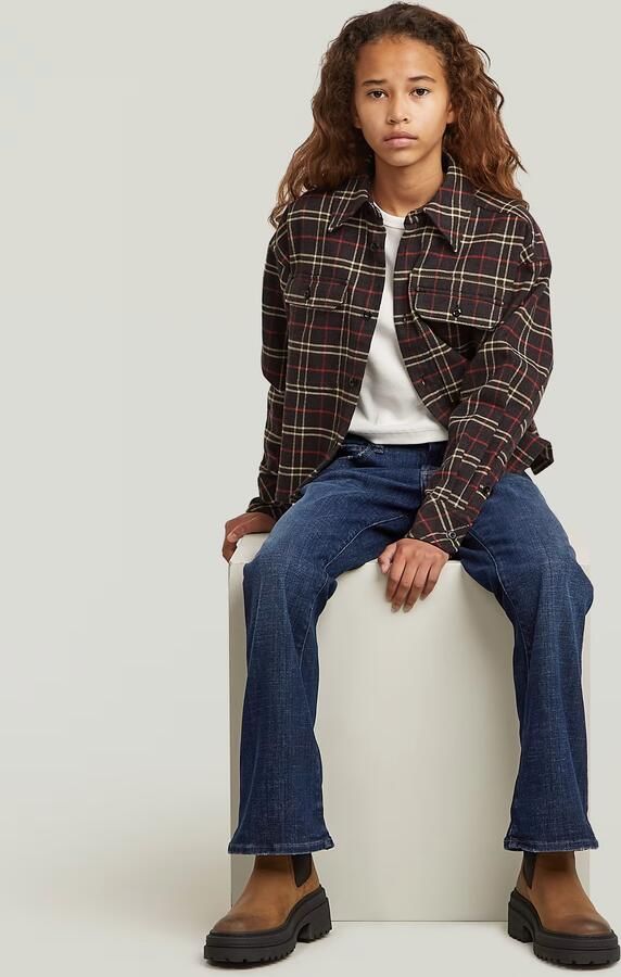 G-Star RAW G-Bootcut Jeans voor meisjes Midden blauw meisjes - Foto 5