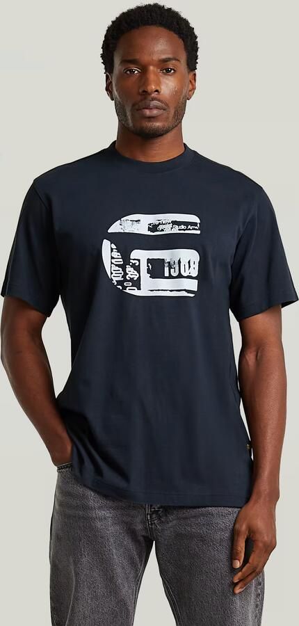 G-Star Raw Regular fit T-shirt met logoprint Model 'icon' - Foto 4