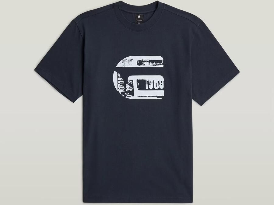 G-Star Raw Regular fit T-shirt met logoprint Model 'icon' - Foto 6