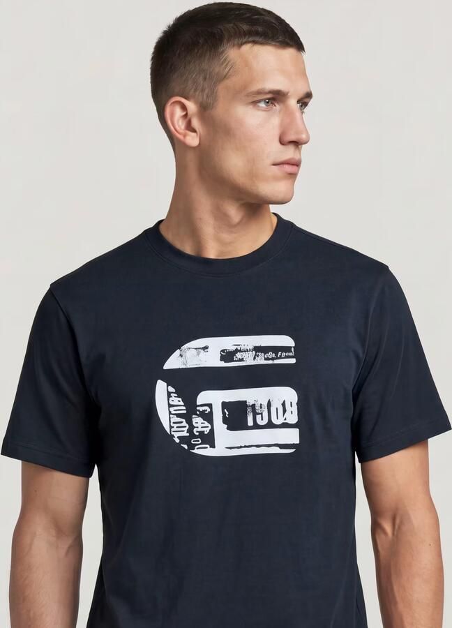 G-Star Raw Regular fit T-shirt met logoprint Model 'icon' - Foto 8