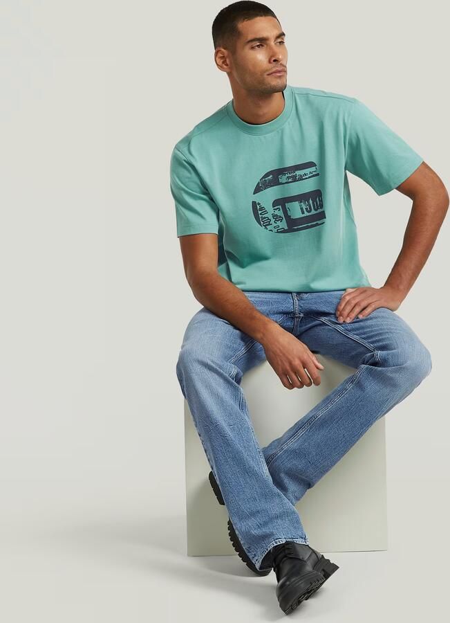 G-Star Raw Regular fit T-shirt met logoprint Model 'icon' - Foto 8