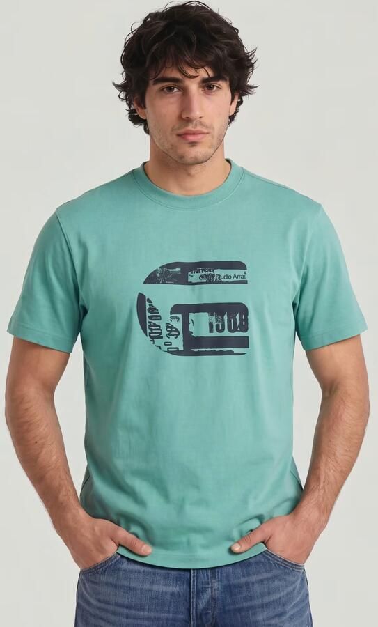 G-Star Raw Regular fit T-shirt met logoprint Model 'icon' - Foto 13
