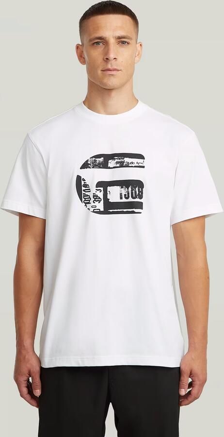 G-Star Raw Regular fit T-shirt met logoprint Model 'icon' - Foto 7