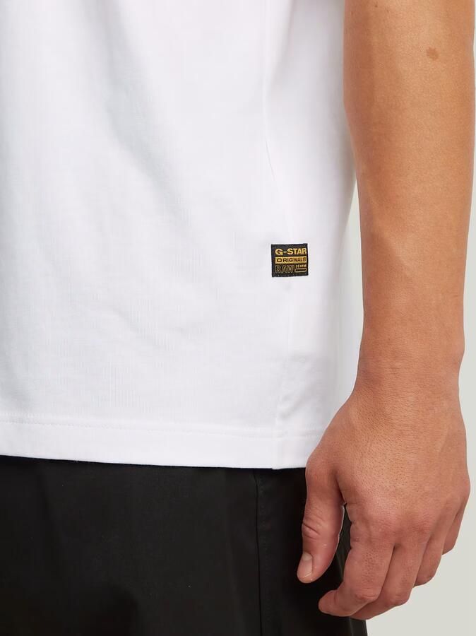 G-Star Raw Regular fit T-shirt met logoprint Model 'icon' - Foto 3