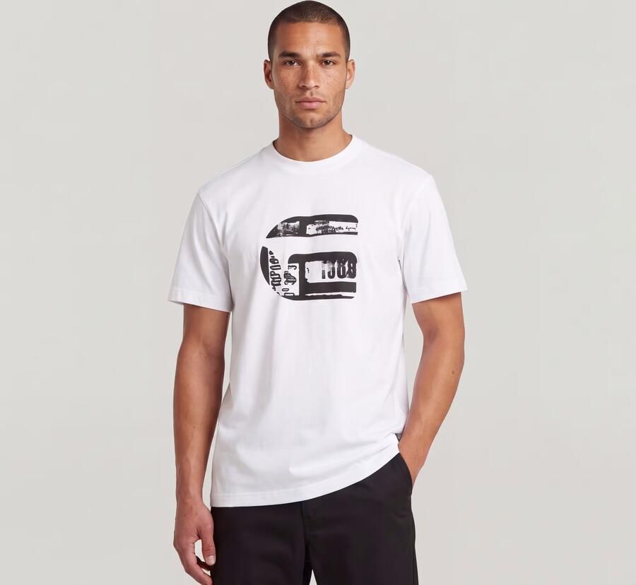 G-Star Raw Regular fit T-shirt met logoprint Model 'icon' - Foto 10