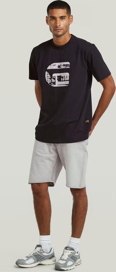 G-Star Raw Regular fit T-shirt met logoprint Model 'icon' - Foto 9