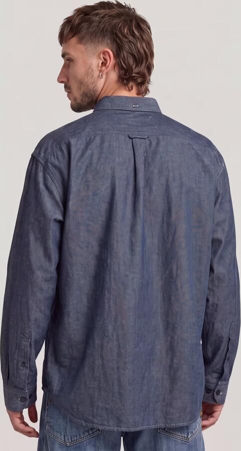 G-Star RAW G-S011 Oxford Overhemd Donkerblauw Heren - Foto 6