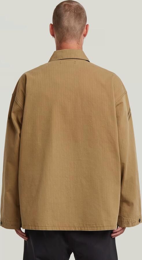 G-Star RAW G-S012 P44 Overshirt Beige Heren - Foto 5