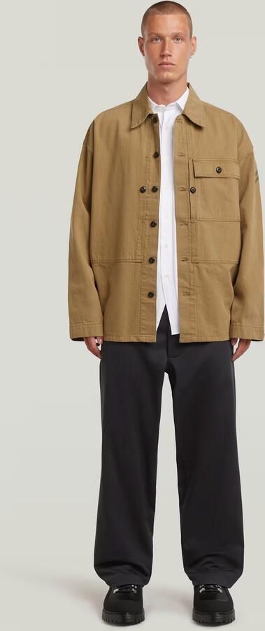 G-Star RAW G-S012 P44 Overshirt Beige Heren - Foto 7