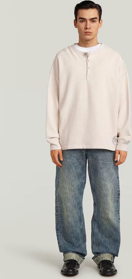 G-Star RAW G-S016 Henley Sweater Meerkleurig Heren - Foto 7