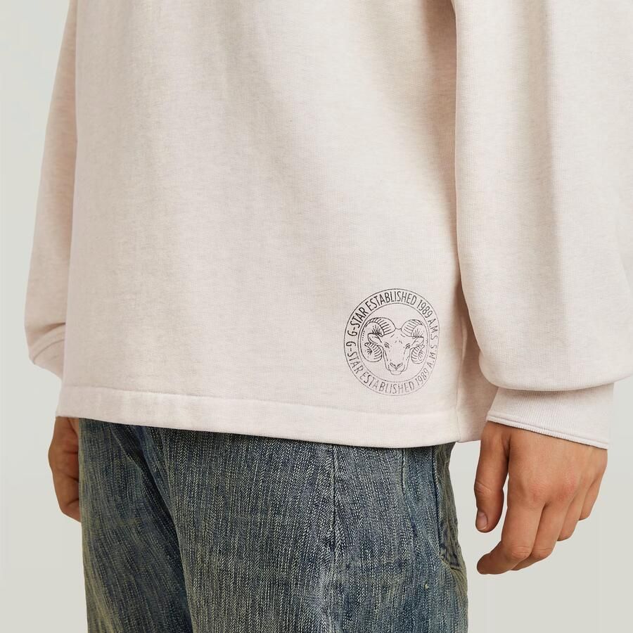 G-Star RAW G-S016 Henley Sweater Meerkleurig Heren - Foto 2