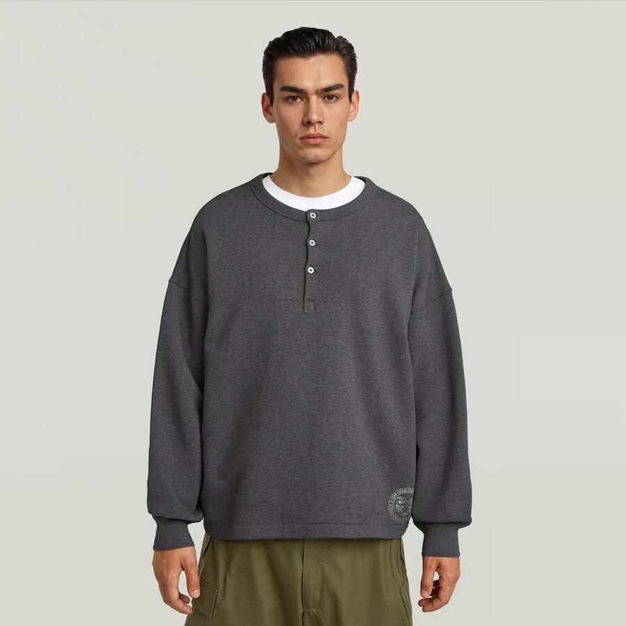 G-Star RAW G-S016 Henley Sweater Meerkleurig Heren