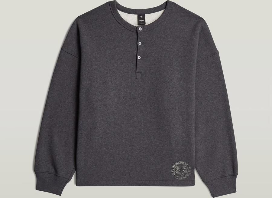 G-Star RAW G-S016 Henley Sweater Meerkleurig Heren - Foto 4