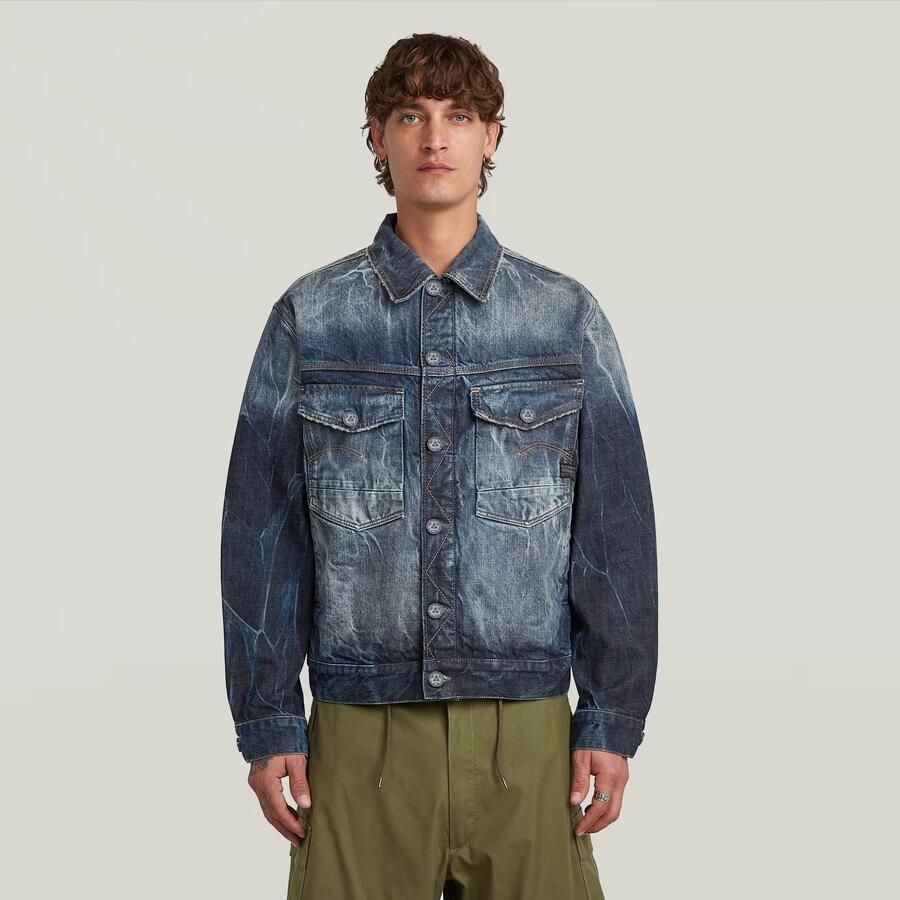 G-Star RAW G-S019 Dakota Selvedge Jack Donkerblauw Heren