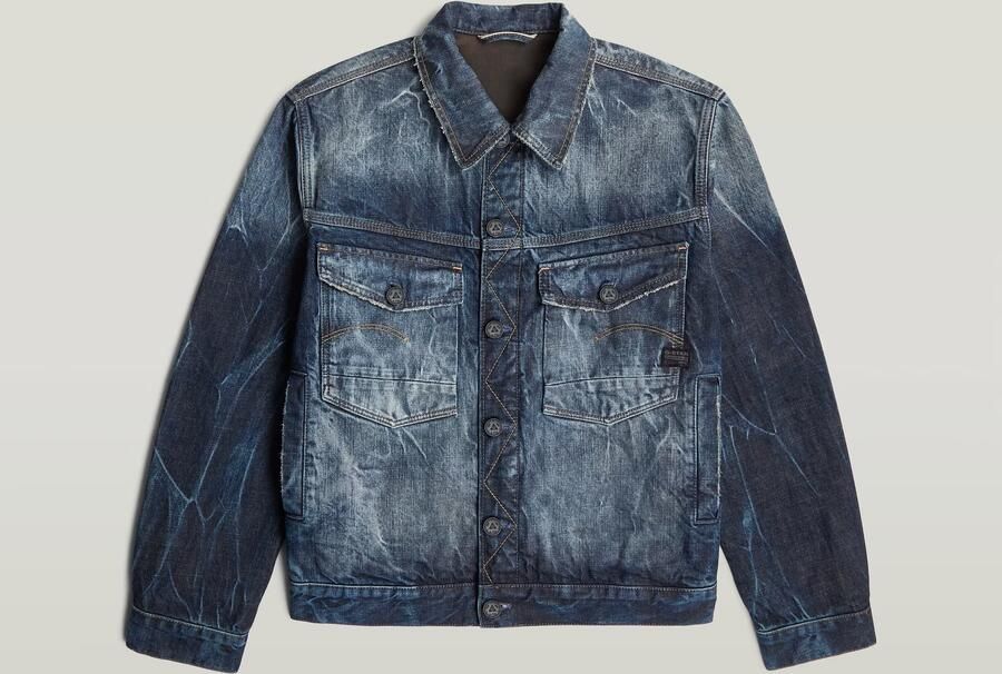 G-Star RAW G-S019 Dakota Selvedge Jack Donkerblauw Heren - Foto 4