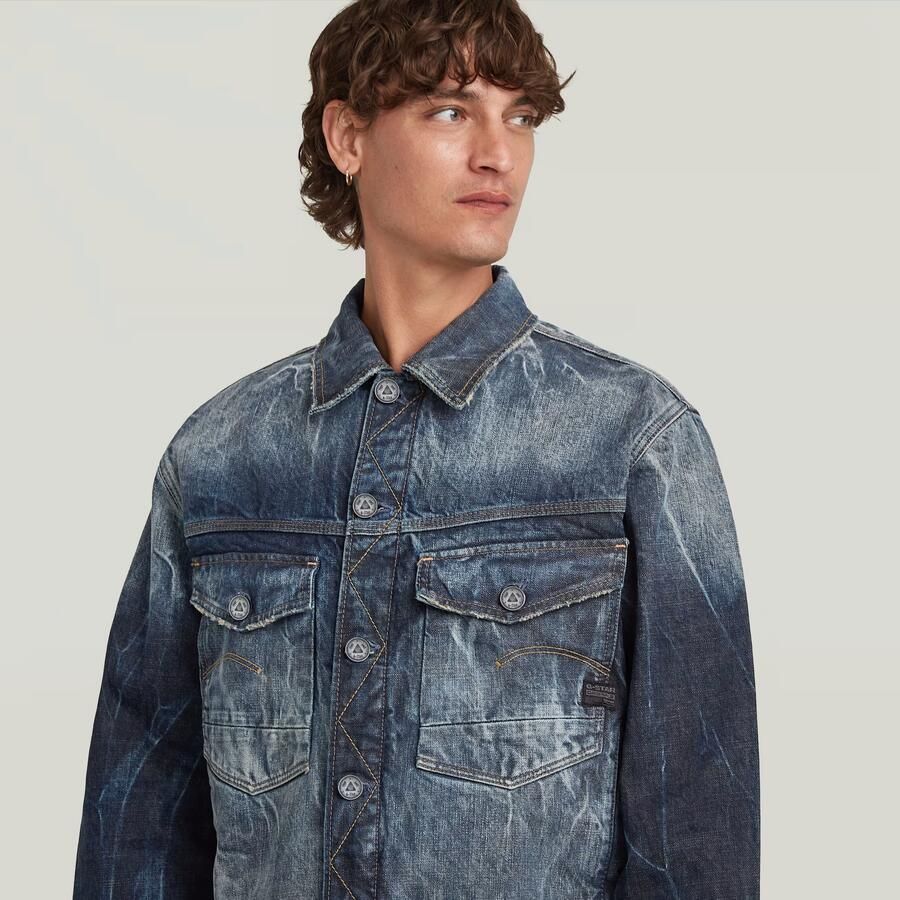 G-Star RAW G-S019 Dakota Selvedge Jack Donkerblauw Heren - Foto 2